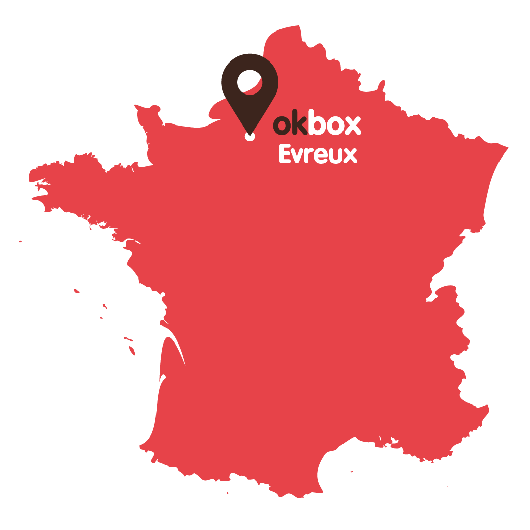 okbox garde meuble Chartres box stockage Centres Self-stockage okbox.fr