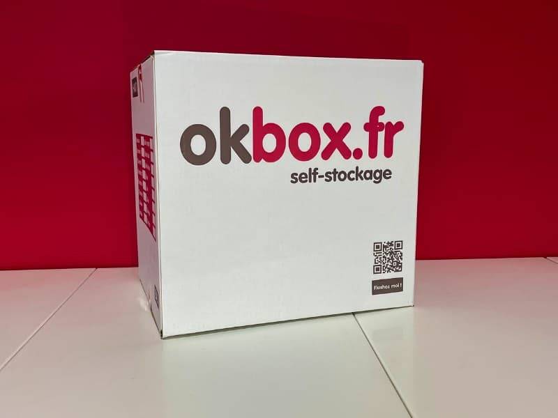 okbox garde meuble Chartres box stockage Carton petit modele