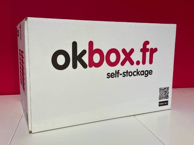 okbox garde meuble Chartres box stockage Carton standard