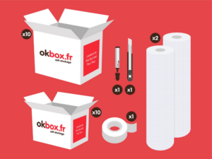 okbox garde meuble Chartres box stockage Pack M
